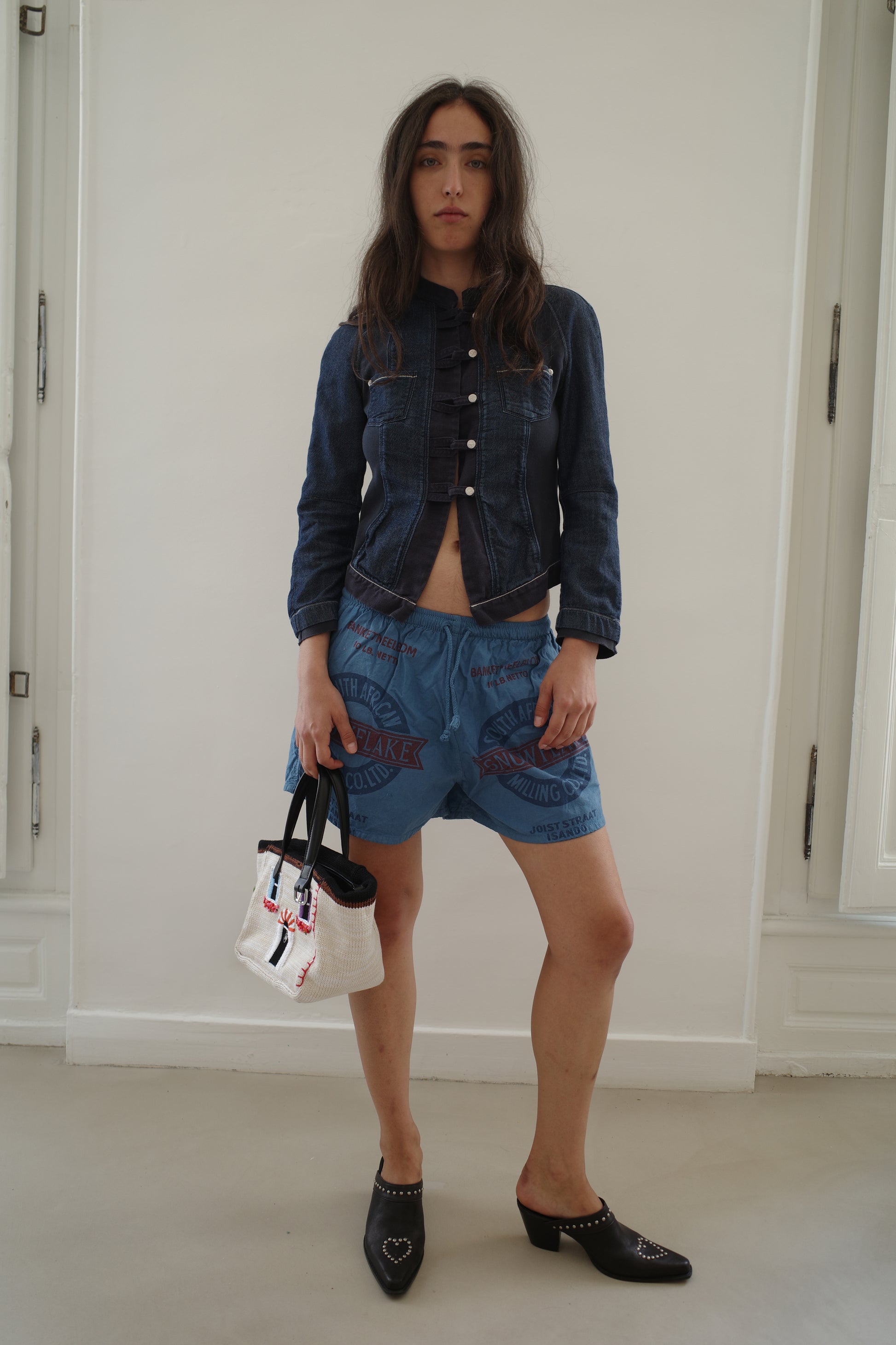Navy Supa Shorts