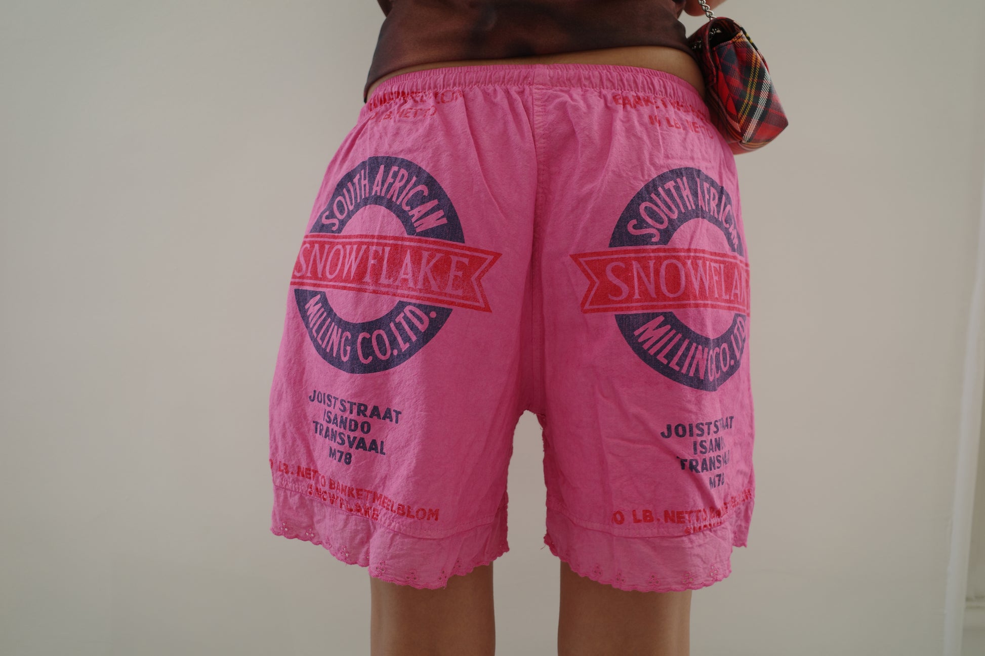 Pink Lace Shorts