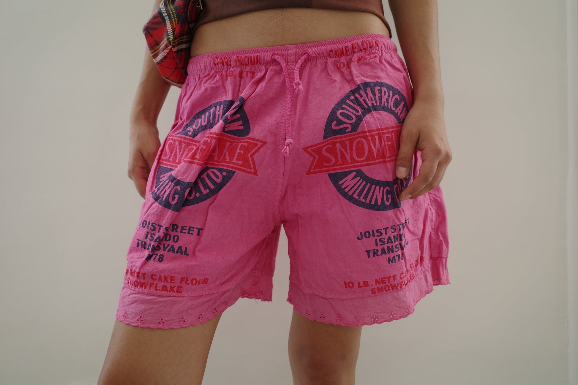 Pink Lace Shorts