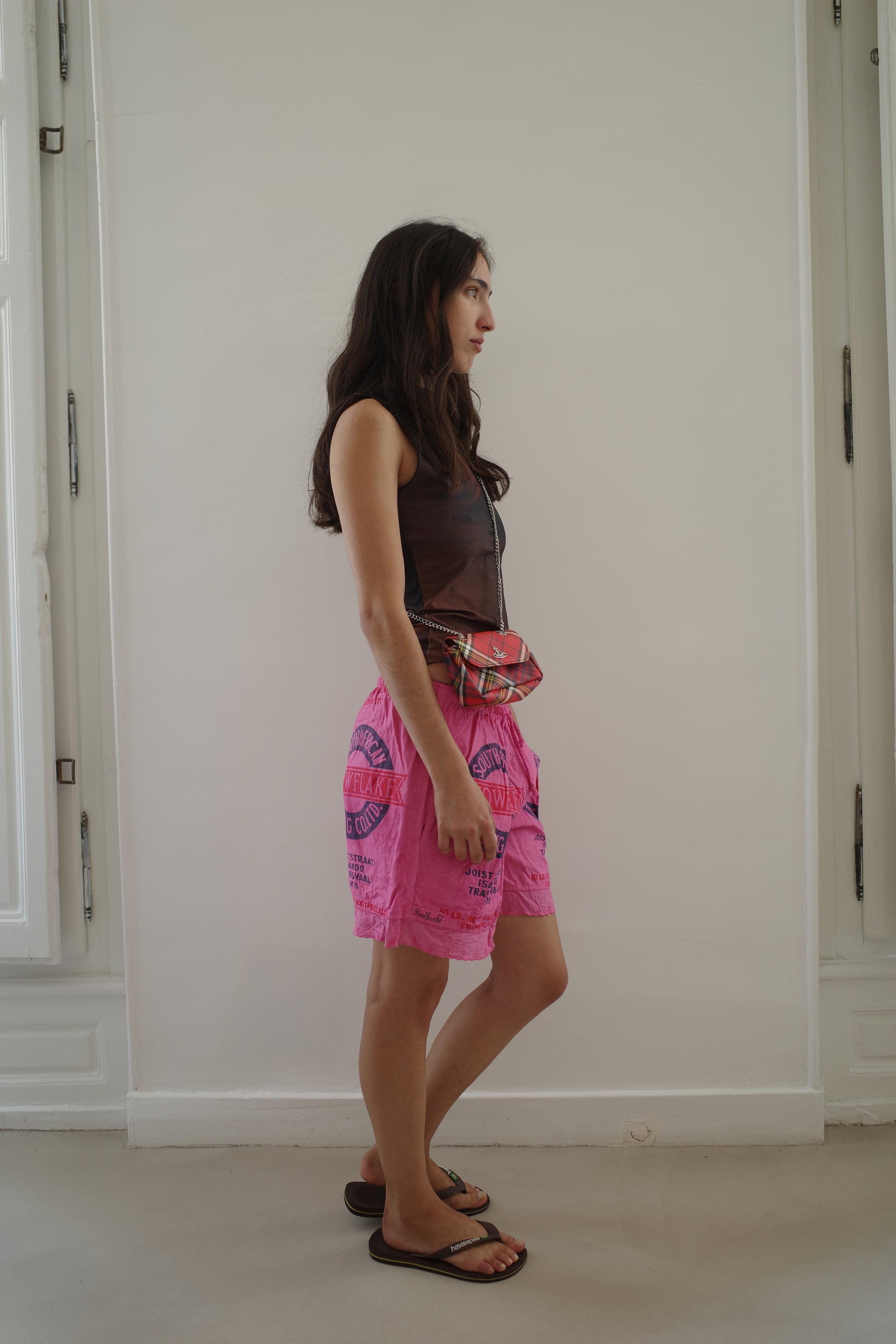 Pink Lace Shorts
