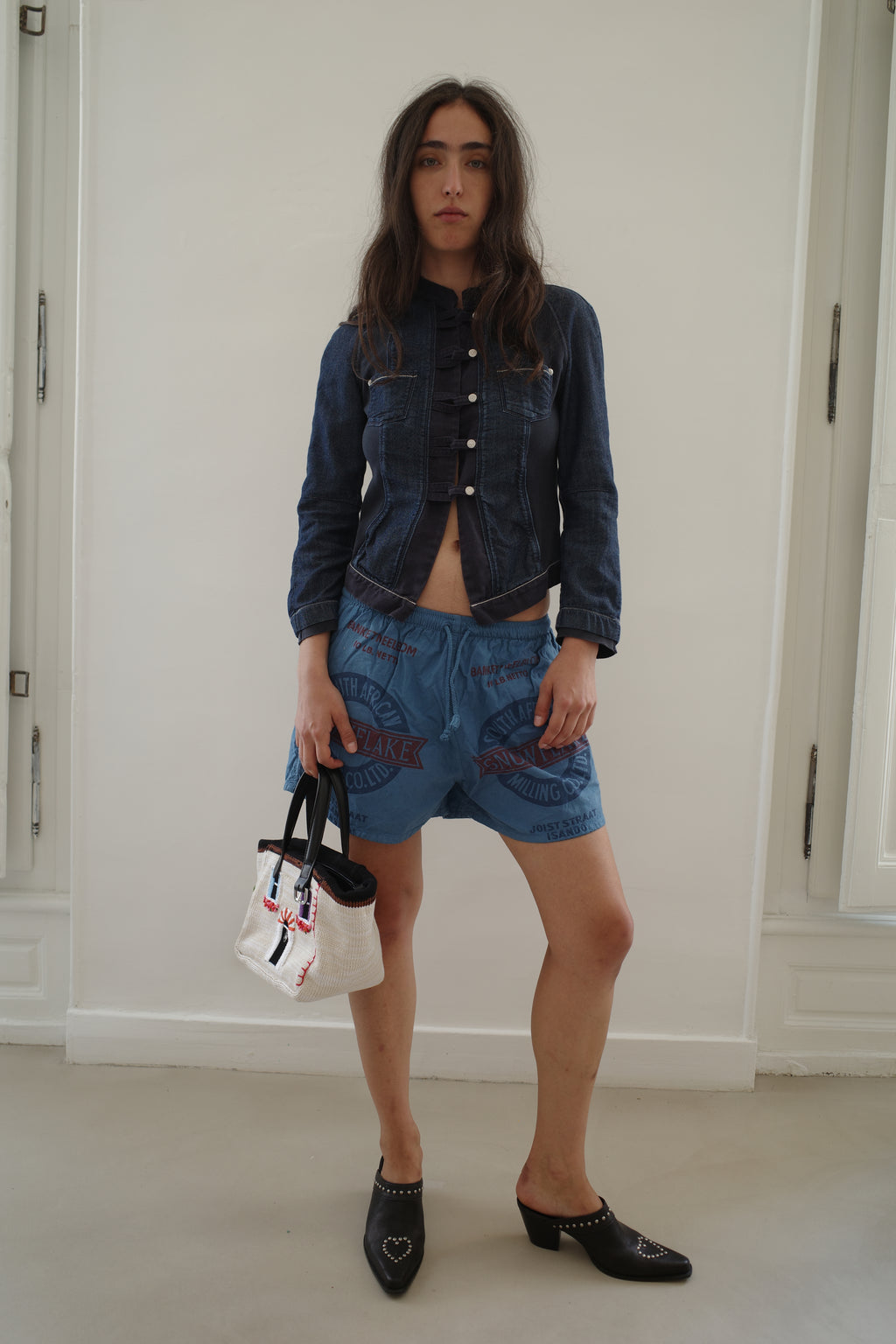 Navy Supa Shorts