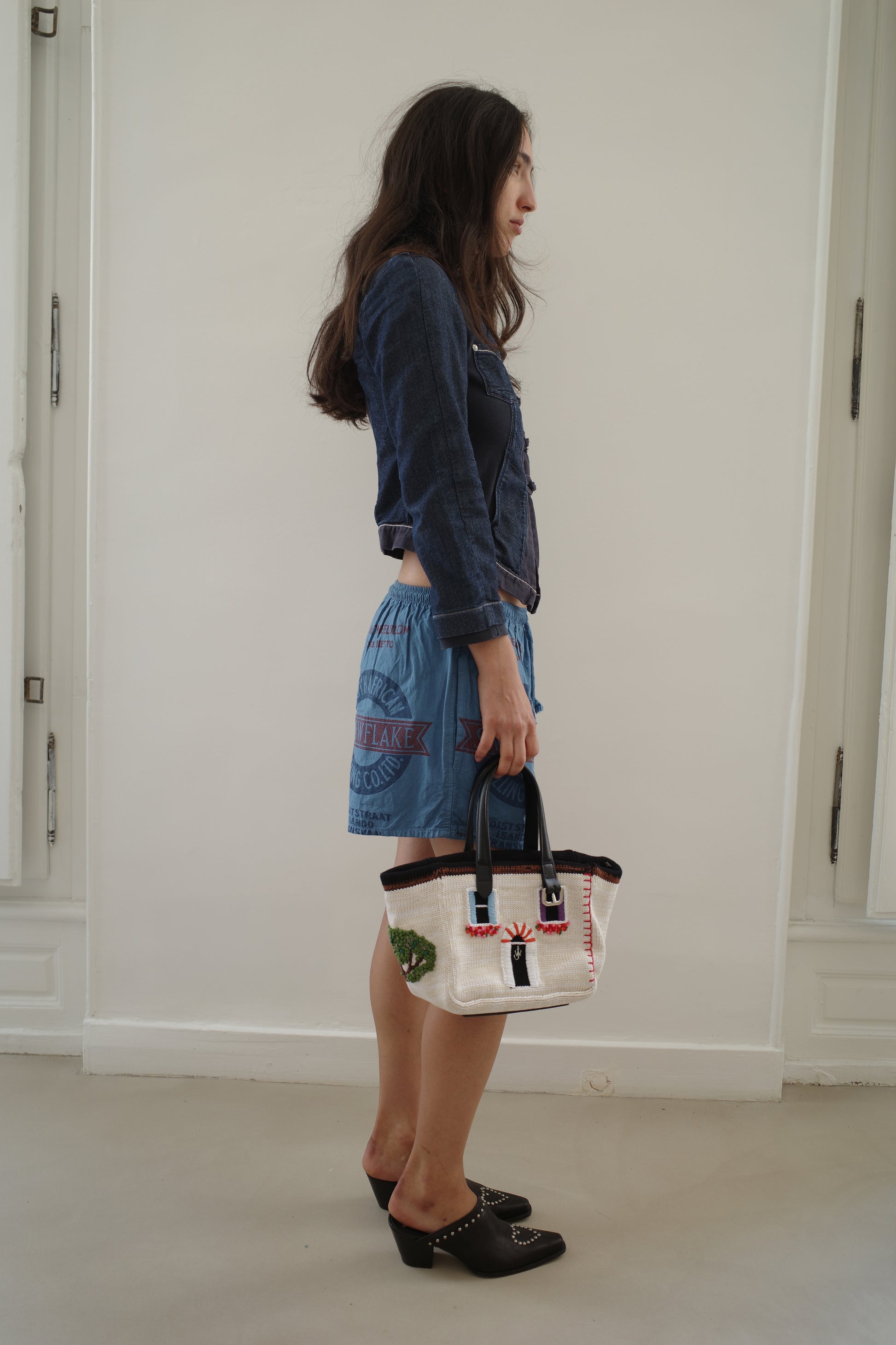 Navy Supa Shorts